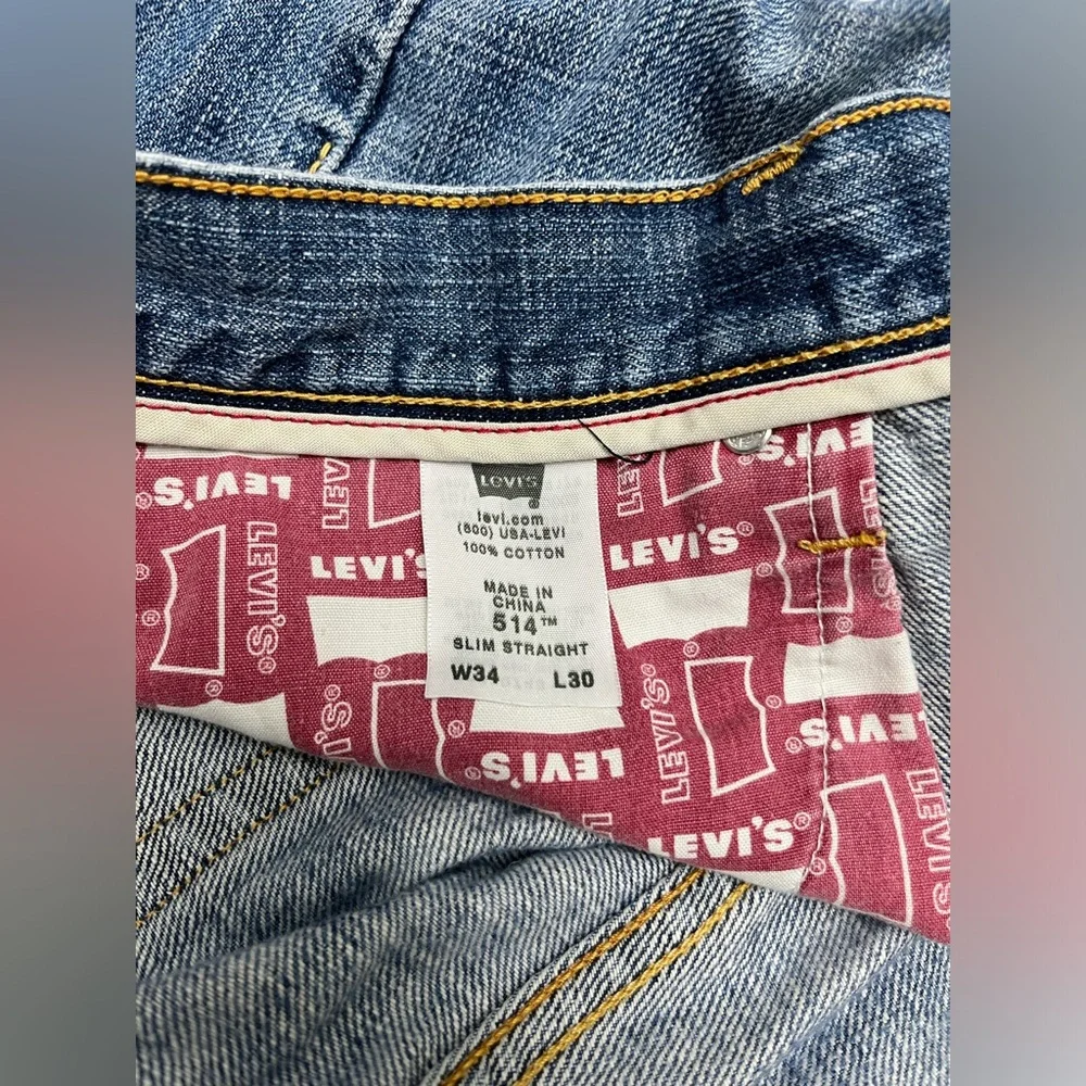 (20) Levi's Men's Blue and Navy Jeans